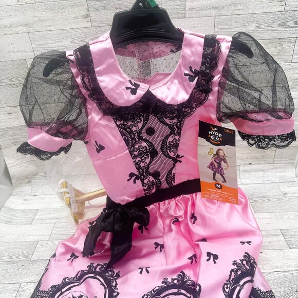 NWT Hyde & Eek! Kids' Wind-Up Doll w/Key Size Medium 7-8 Halloween Costume - Picture 2 of 8